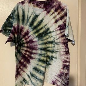 Tie dye t shirt Hanes Size XL